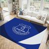 Everton Football Design Crystal Velvet Carpet Cozy Non?Slip Printed Rug For Bedroom Living Room Entrance