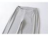 V-Waist Wide-Leg Casual Pants for Women - Summer Comfort Yoga and Lounge Wear