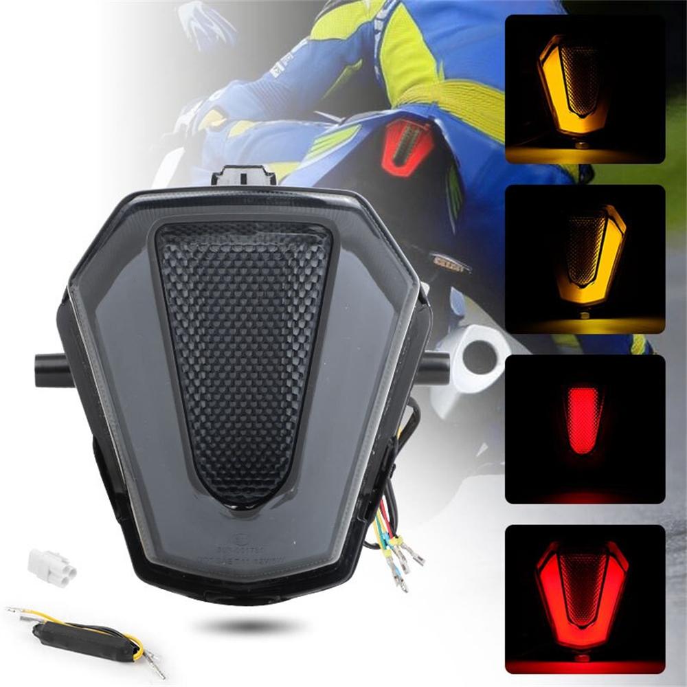 For 2017-2024 Suzuki GSXR1000 Rear LED Integrated Tail Light Brake Turn Signal