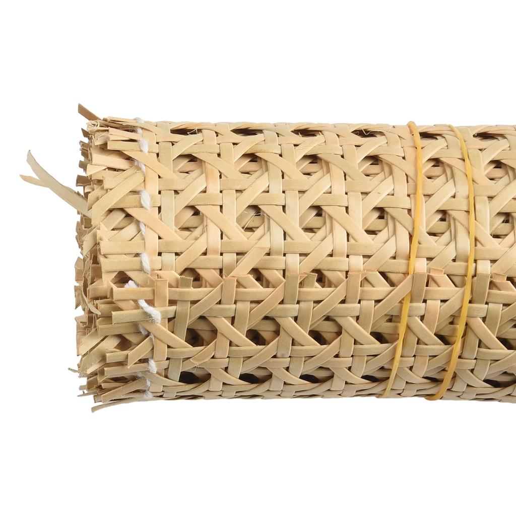 Rattan Mesh Roll Sheet Webbing for Chair Caning and Furniture DIY Projects Available in Several Sizes for Tailored Applications