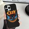 Retro Band O-Ozzy O-osbourne Fashion Corrugated Stripe Phone Case For IPhone 17 16 15 14 13 Pro Max Plus Pro Shockproof Cover