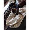 Mens Slim Straight Leg Pants Linen Blend Fleece Lined Warm Casual Sports Trousers