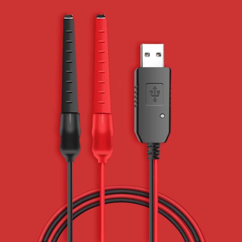 1 Stück Universelles USB-Ladekabel für Uv-5R Uv-82 Bf-888S Tyt Retevis Zwei-Wege-Radio mit Kontrollleuchte Walkie-Talkie-Zubehör