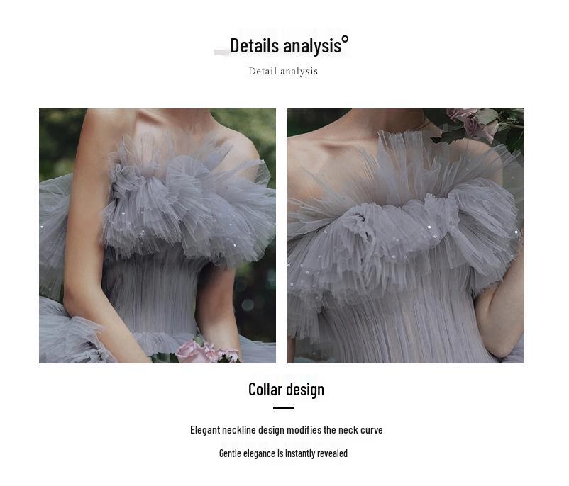 2025 Evening Wedding Dress: Studio Yarn, Outdoor Trailing Cake Skirt, Mori Style Travel Photography Gown