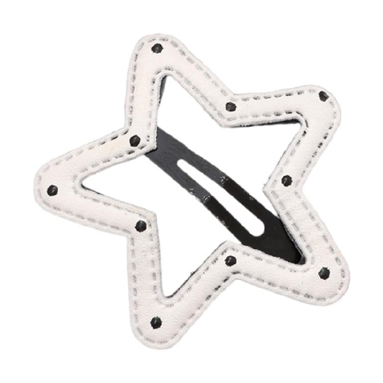 2000s Hair Clip Five-pointed Star Snap Clip Hairpin Teens Girl Hairstyling Tool