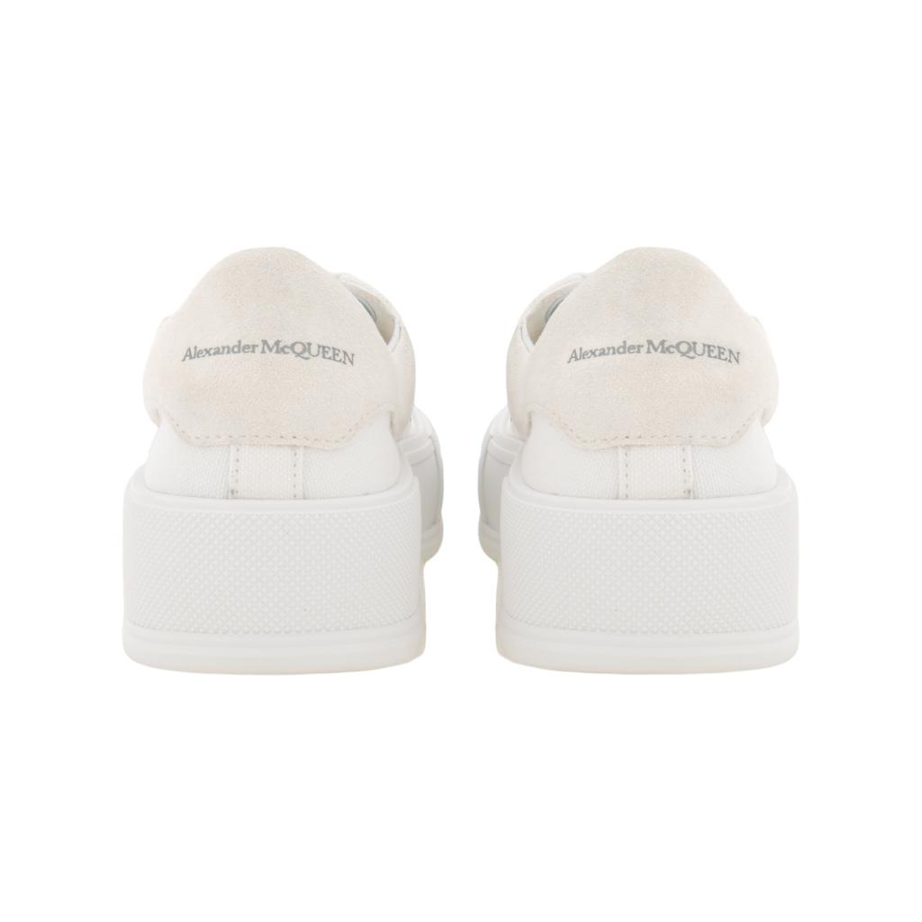 (WMNS) Alexander McQueen Deck Skate Plimsoll Shoes 'White' Women's 697120W4MV79000
