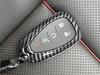 iJDMTOY Custom Fit Black Polished Carbon Fiber Key Fob Shell Cover for 2016-up Chevrolet