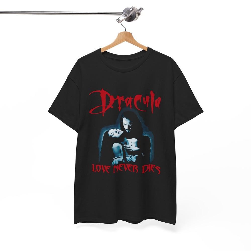 Dracula Bram Stoker Love Never Dies Vampire Horror Movie TShirt Unisex Tee Unisex T-Shirt XXXL