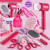 Children's Hair Salon Playset: Hairdryer, Wash & Cut Accessories for Kids