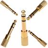 6.5Mm 1/4" Male Plug To 3.5Mm 1/8" Female Jack Stereo Headphone Audio Adapter