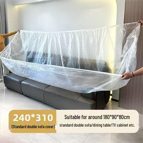 

Эластичный одноразовый пылезащитный чехол из ПЭ для дивана и двухъярусной кровати 1 piece