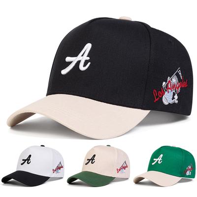 Mode Buchstabe A Side Thief mit Sichel Stickerei Baseballkappe Unisex Street Hip Hop Caps Dad Hat Trucker Hat Golf Hat