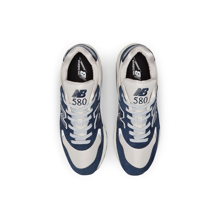New Balance 580 Natural Indigo Unisex Sneakers Blue Moonbeam Light-Aluminum MT580OG2