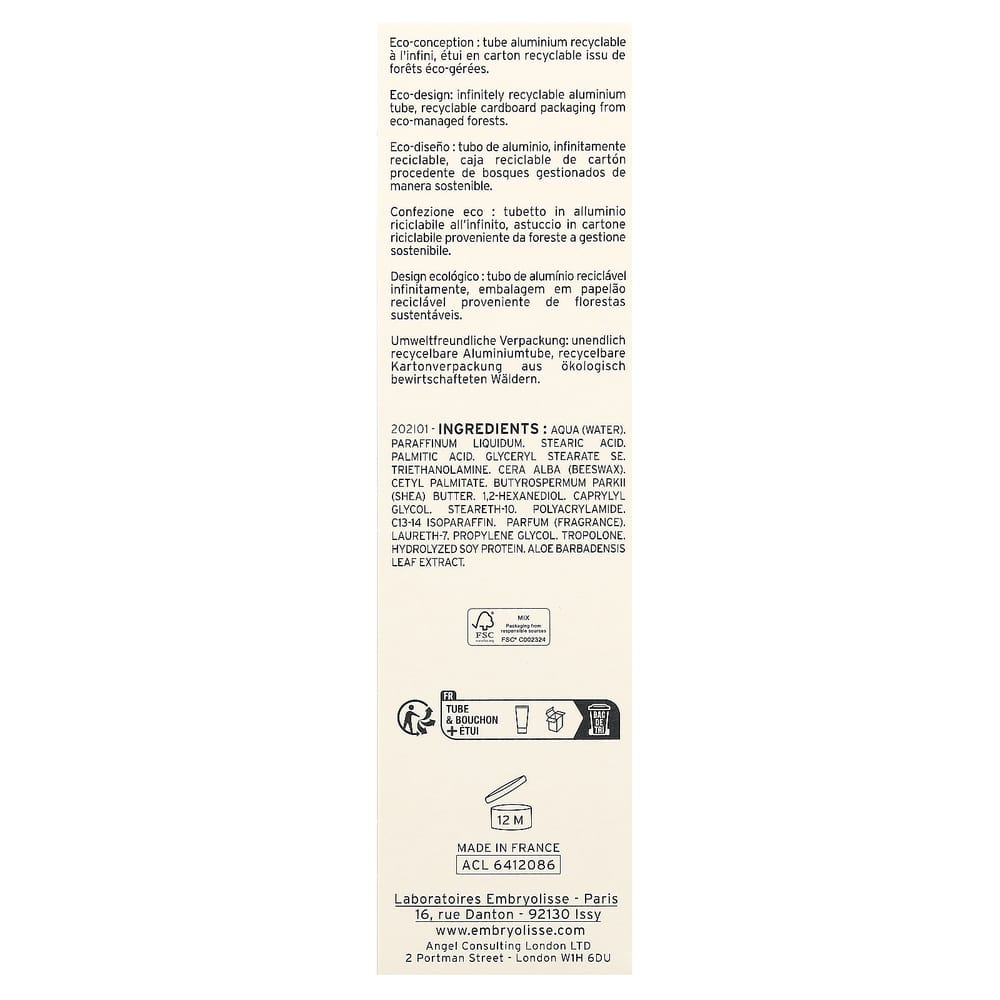 Embryolisse Lait-Crème Concentré Multi-Function Moisturizer 75ml (2.54fl oz)