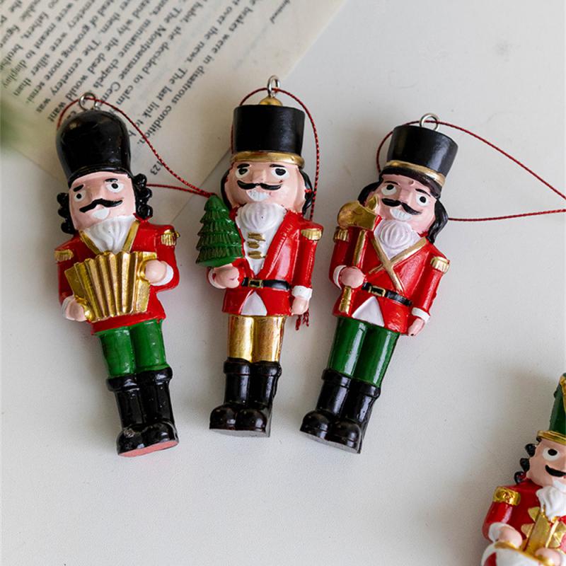 Christmas Tree Decoration Manual Process Full Of Christmas Gifts Nutcracker Soldier Holiday Decoration Durable Festive