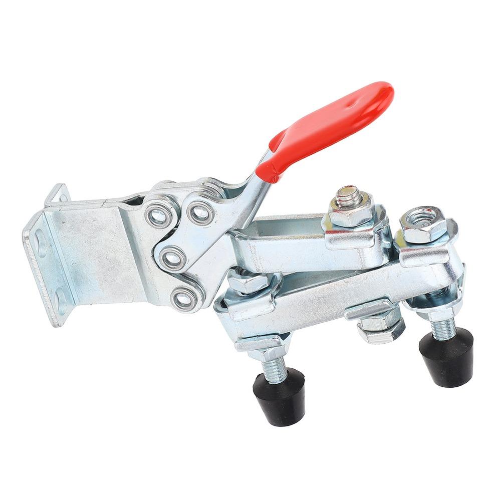 Double Head Design Horizontal Toggle Clamp Long U Bar Dual Head Clamp Welding Table