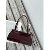2025 neue Sommer- und Herbst-Clip-Tasche Französische Nischen-Leder-Schulter-Unterarmtasche Leder Retro-Mode Baguette-Tasche Damen