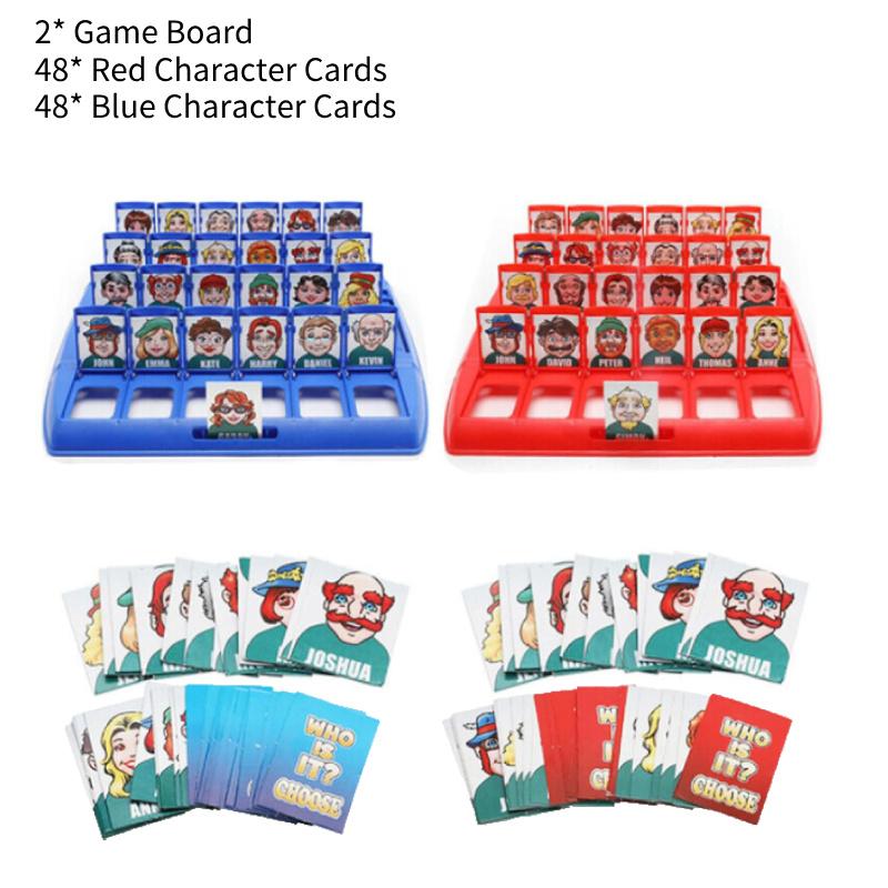 

Guess Who I Am Board Game Engaging Dual Player Interactive Toy For Kids And Parents