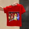 2026 T-shirt per Bambini Five Nights At Freddys Cartone Animato T-shirt Grafica FNAF Top Sportivi Casual per Bambini Maniche Corte Abbigliamento per Bambini