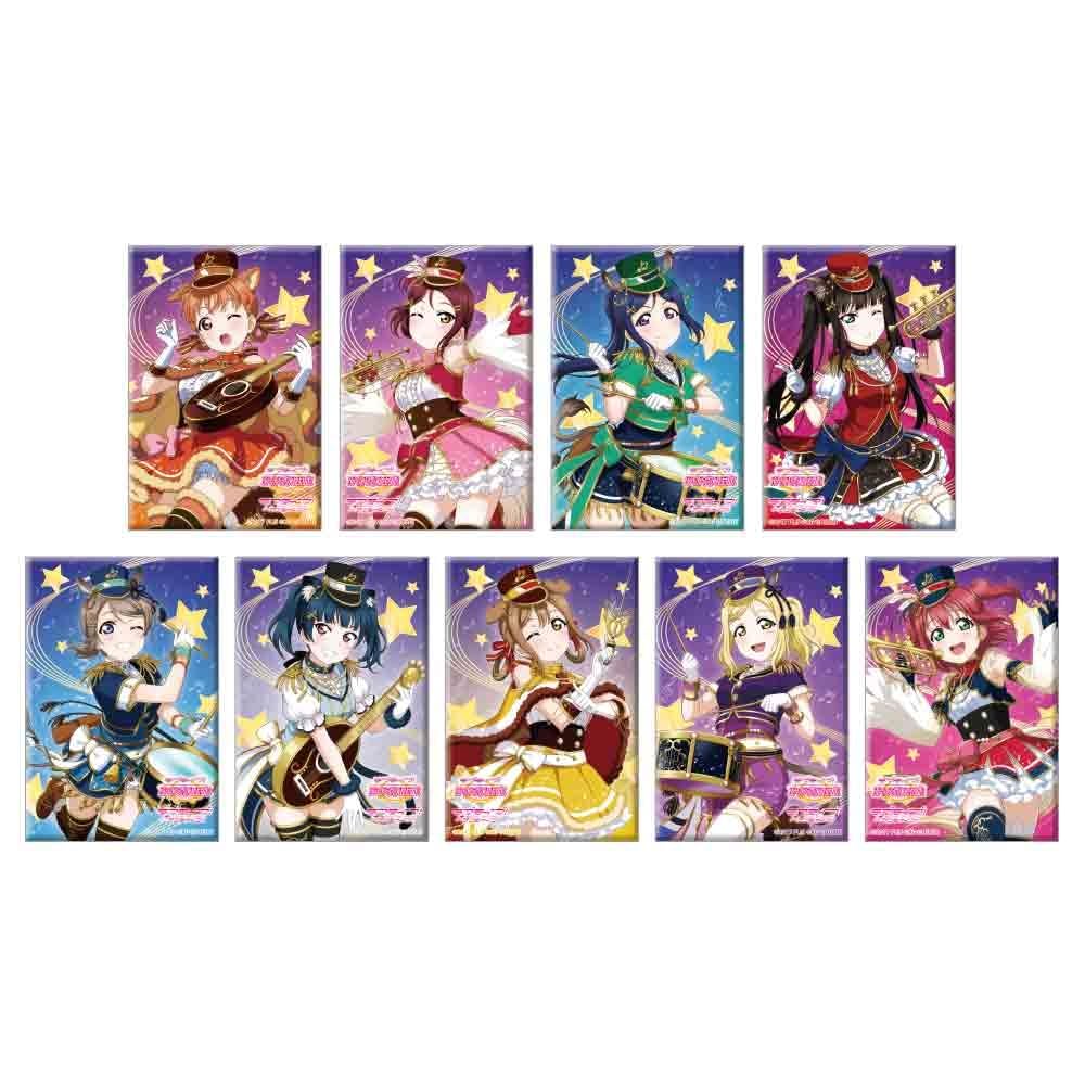 Love Live! School Idol Festival Square Badge Collection Aqours Bremen Town Musicians ver. [BOX]