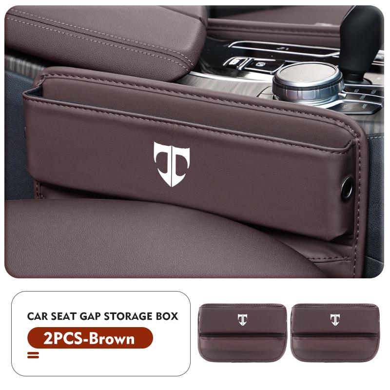 Car Seat Gap Crevice Slot Storage Box Organizer Accessories For Hyundai Tiburon I30 I20 IX35 I40 Tucson Sonata Velost CC4