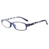 Men's and women's Trendy Print Metal Hinge Design Prescription Eyeglasses Clear And Durable Decorative Reading Eyeglasses
