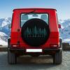 1pc, 35.56-43.18 Cm Universal Ultra-Blue Pine Forest Tire Cover, Suitable for Off-Road Modification, Outdoor Self-Driving, Nature Lovers, Rear Car Aes