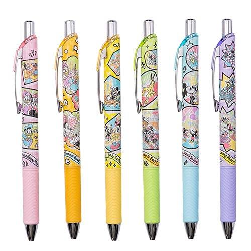 Mickey & Friends Ballpoint Pen Set (EnerGel) [Tokyo Disney Resort Exclusive] Fun & Happy pics! 2021 Disney Goods Souvenir