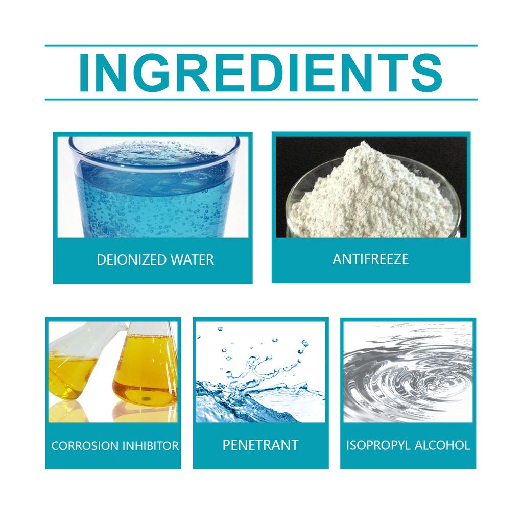 Car windshield ,icing and antifreeze agent, for clearing fog and dust from the car windshield, 100ml