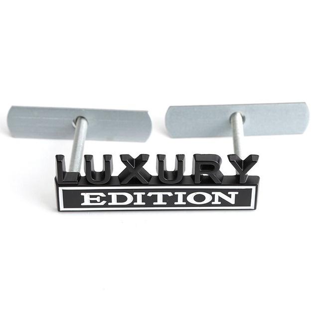 1 Pezzo Logo Edizione di Lusso in Metallo 3D Badge Griglia Anteriore Auto Parafango Laterale Adesivo Decalcomania Emblema Portellone Posteriore