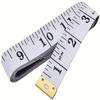 1 PCS Thick and Flexible Tape Measure Dual Scales Height Chest Circumference Measuring Tape, Scales of 60 Inches/150 Centimeters