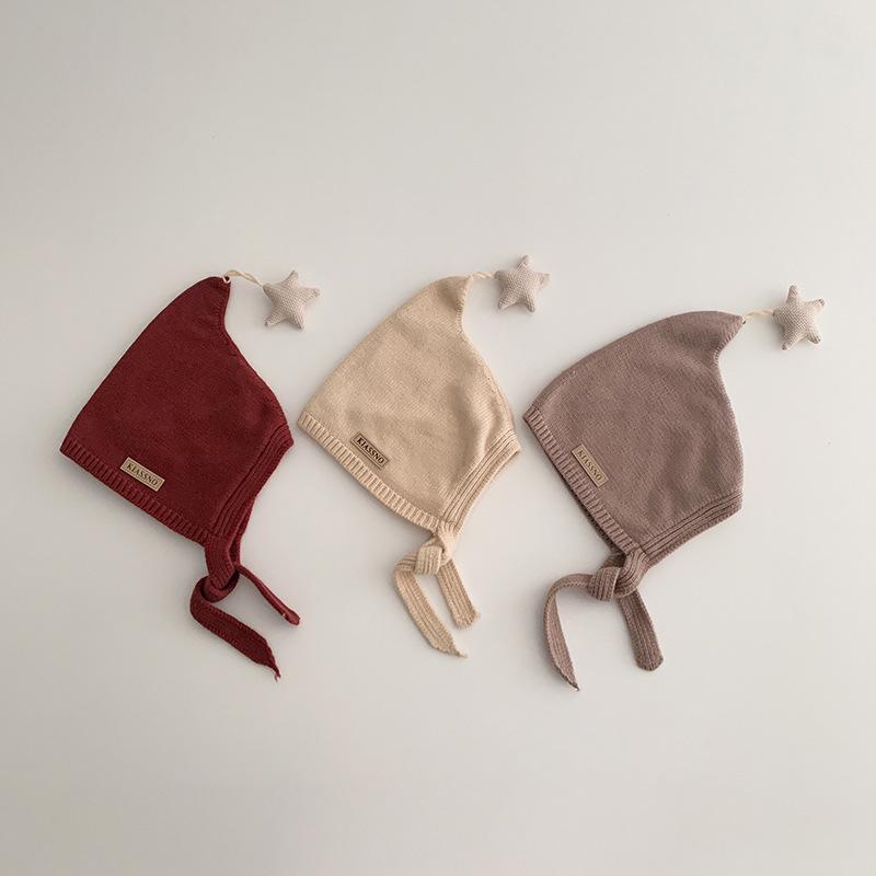 Stilvolle Baby-Elf-Ohrenschützer-Mütze: Warme winddichte Strickware für Jungen und Mädchen