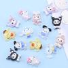 Ice-Clear Mini Animal Resin Accessories: DIY Phone Case & Fridge Magnets