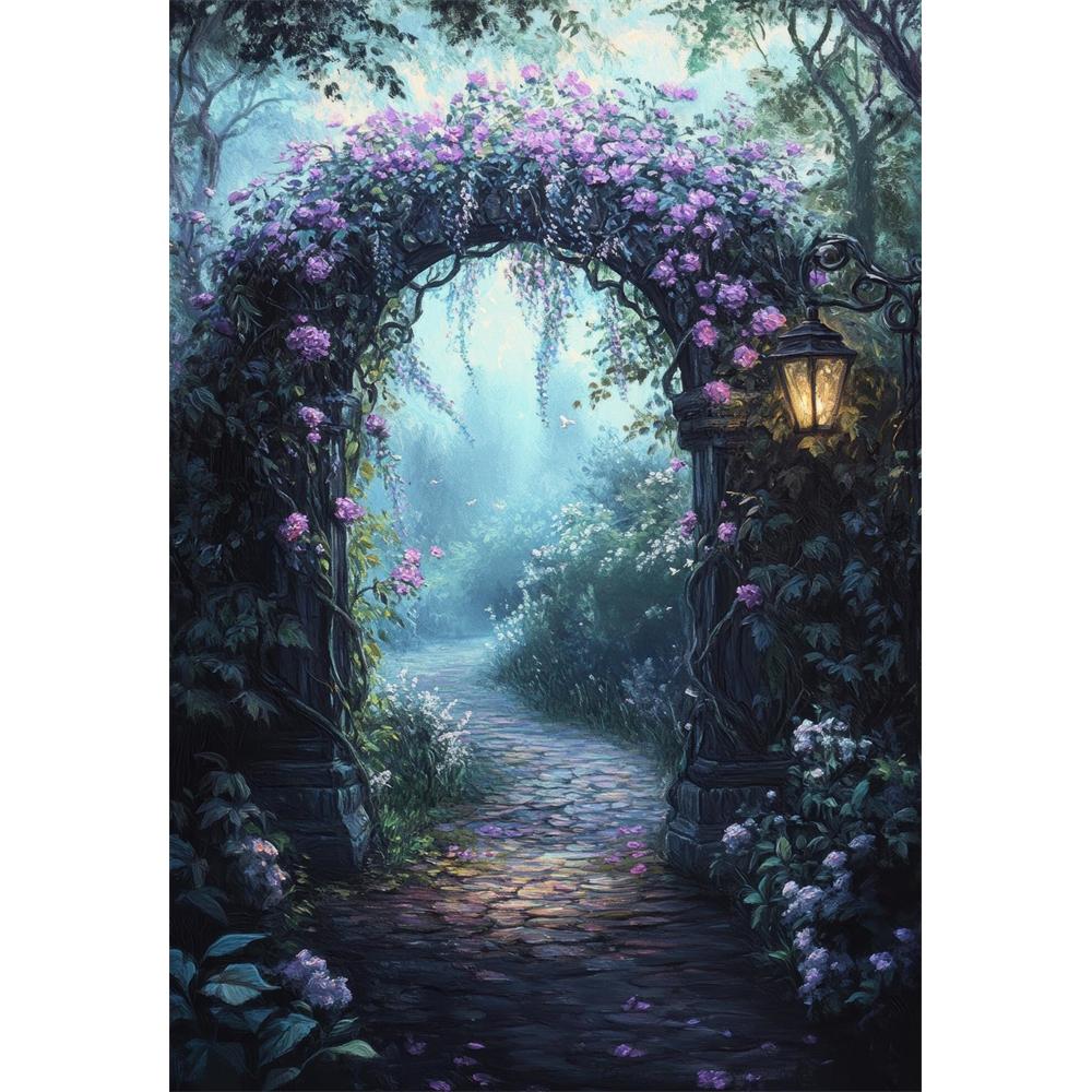 5D Diy Diamond Painting Cross Stitch Embroidery Vintage Woodland Animals Full Round Drill Home Decor Wall Art Gift