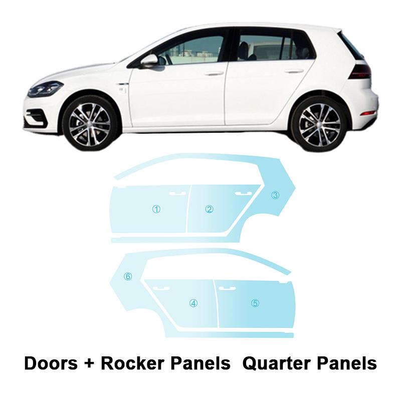 Volkswagen Golf R TPU Invisible Scratch-Resistant Brightening Film