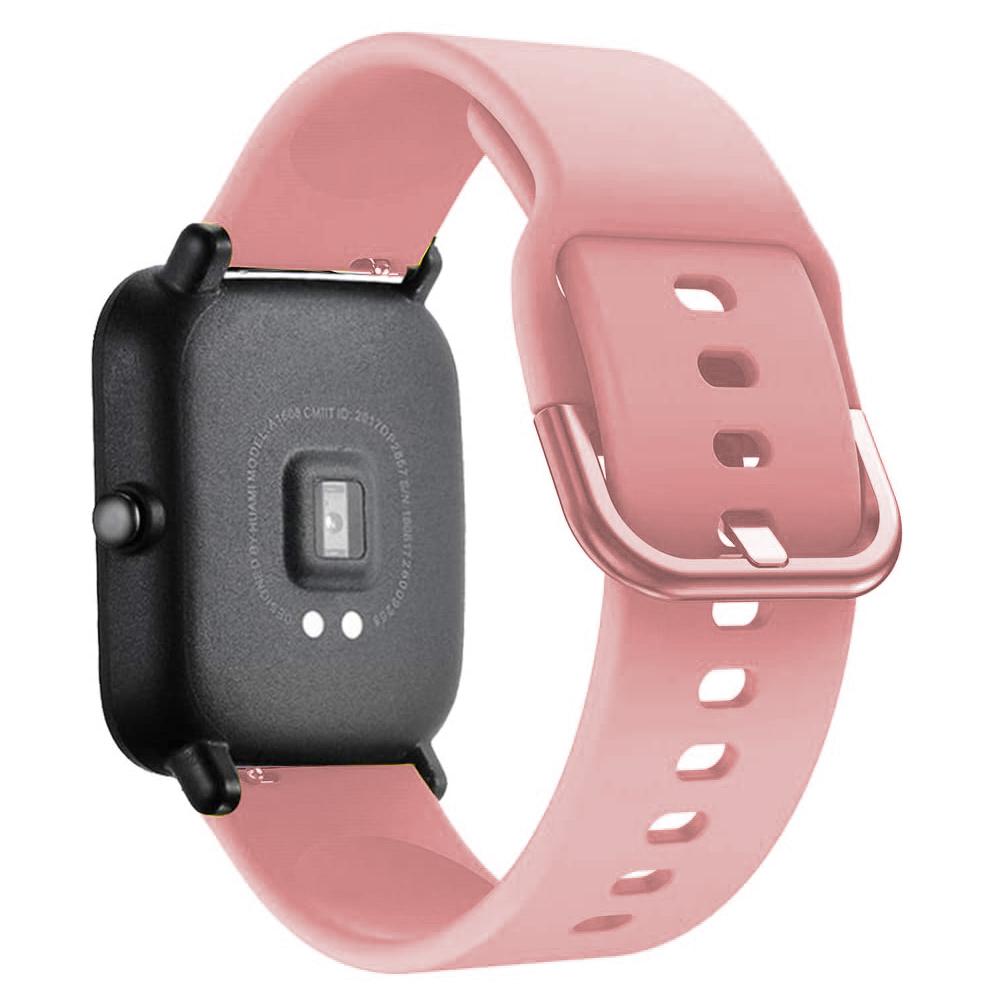 Silicone band For Amazfit GTS/2/2e/4/3/GTS2 Mini/GTR 4/47mm/GTR2/2e/stratos 2/3 20mm/22mm Watch Bracelet Amazfit bip 6 5 3 strap
