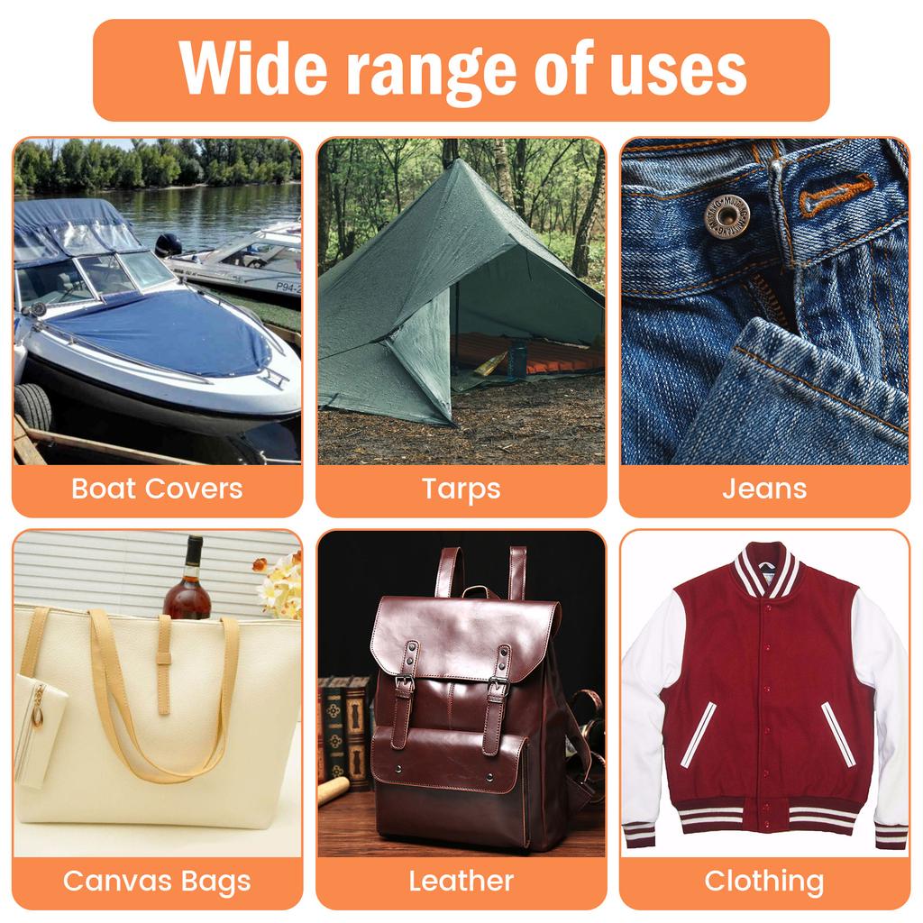 1 Set Metal Snap Fasteners Button Kits Heavy Duty Snap Button Tool with Adjustable Pliers Sewing Accessories for Clothes Leather