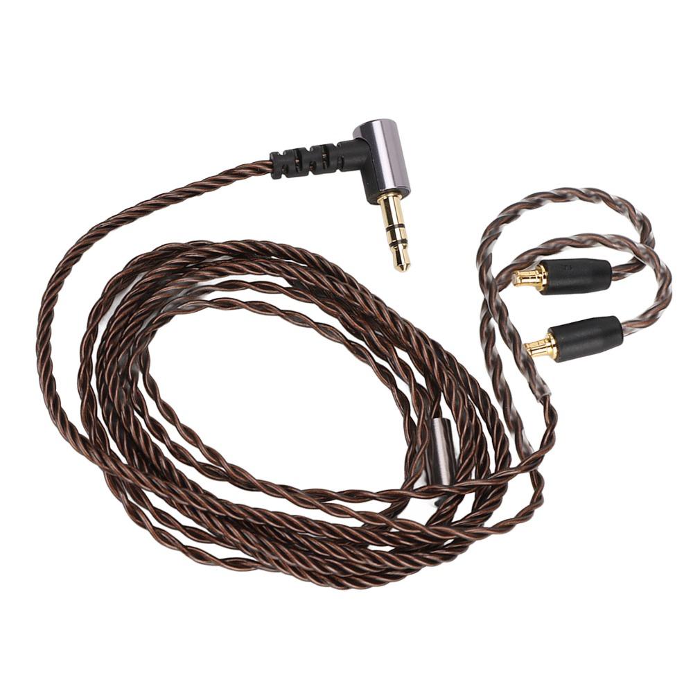 3.5mm OFC Upgrade Cable High Resolution Headphone Upgrade Cable for ATH E50 E70 LS300 CKS1100 Connector Headphones