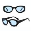 Retro Vintage Oval Sunglasses Women Men Brand Designer Sun Glasses Female Fishing Black Frame Outdoor Sport Glasses UV400