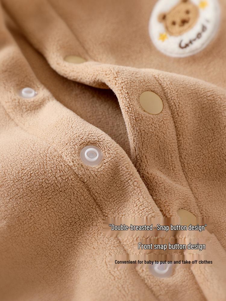 Gesteppte Samtweste für Babys und Kleinkinder - Ärmellose Jacke für Babyjungen und -mädchen (Herbst Winter)