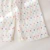 Girls' Summer Mosquito Proof Pants Polka Dot Loose Wide Leg Pants Girls' Summer Clothes Breathable Air-conditioned Pants