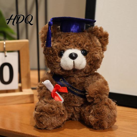 Personalized Stuffed Animal Gift Graduation Gifts 2026 for Her 7-Inch Teddy Bear Soft Celebration Plush Mascot College High School Grade Keepsake