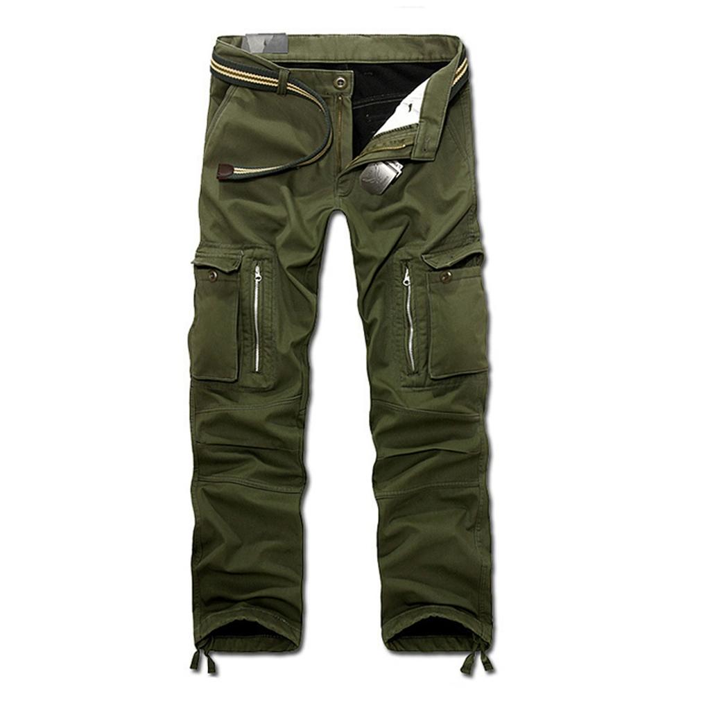 Men's Workwear Trousers Loose Padded Trousers Thickened Casual Cotton Men's Trousers