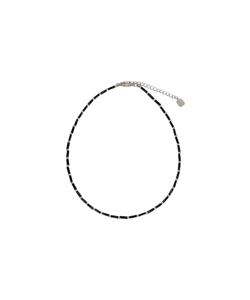 Matias Black Dot Necklace