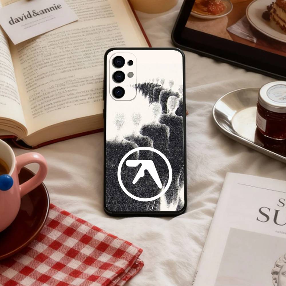 

A-Aphex T-Twins L-Logo Art Phone Case For Samsung S 25,24,23,22,30,21,10,9,Ultra,Plus,Lite,FE,4,5 G Soft Black Case Samsung S20plus5G