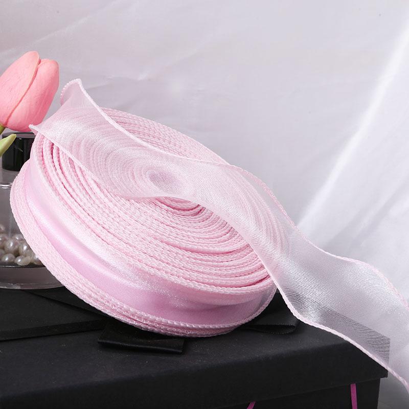 Curled Fish Tail Yarn Ribbon - 50 Yards Wavy Edge for Cake & Flower Decoration