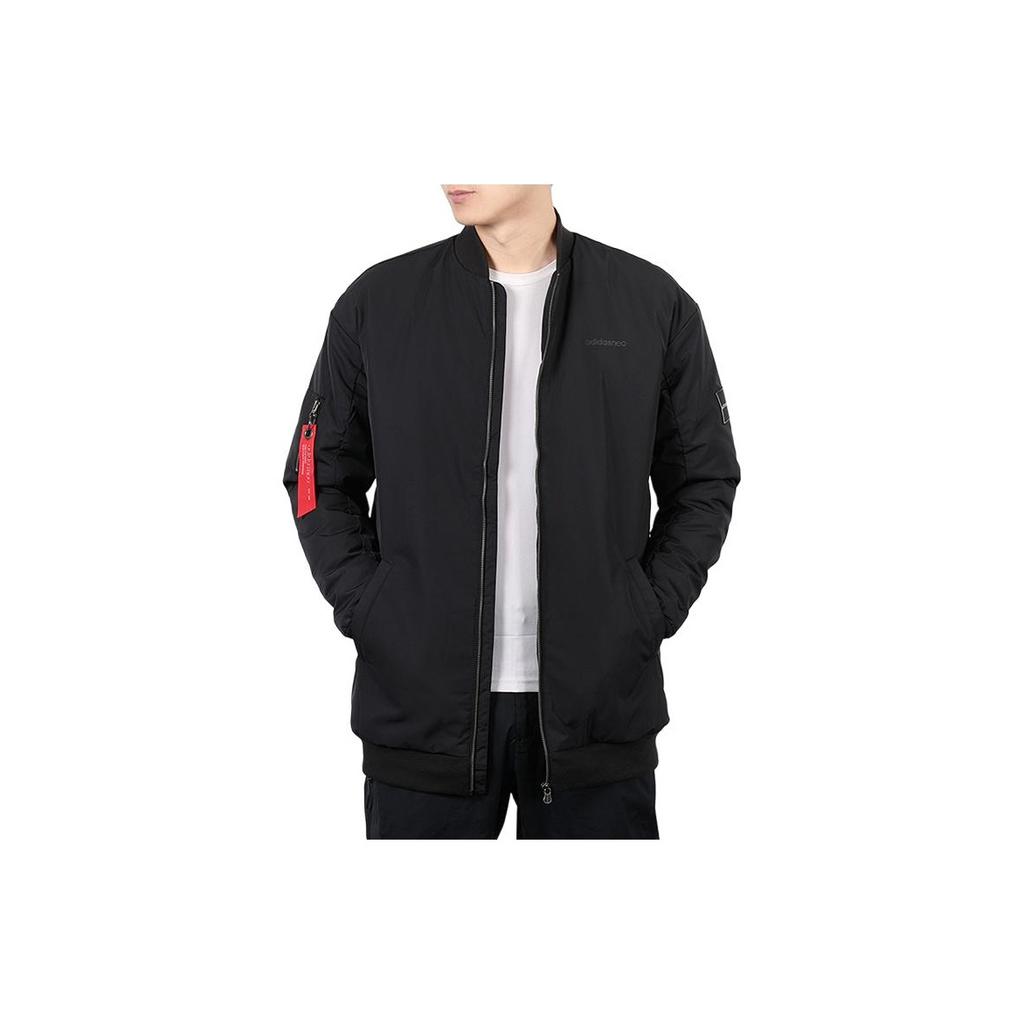 Adidas Casual Sports Stand Collar Down Jacket Winter Men Outerwear Black DU2395