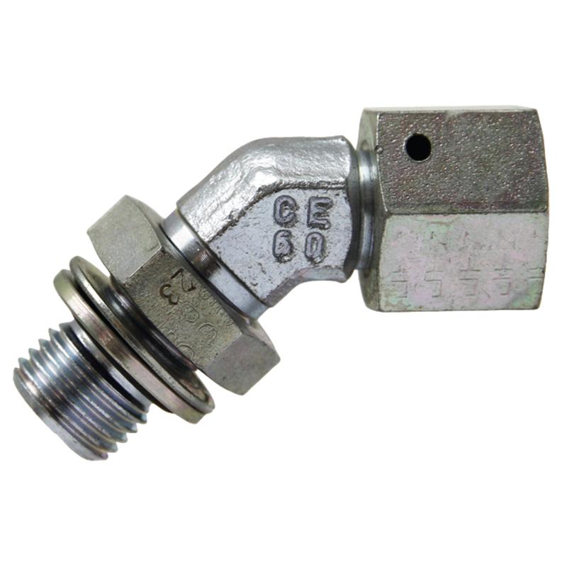 Hydraulic Elbow Connector WAE G3/8" X 3/8" 45 Degrees