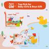 New 3D Visual Tail Cloth Book Rustle Sound Baby Tear Resistant Early Learning Educational Montessori Toys 0-12 Months Baby Gifts