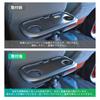 GAFAT Door Pocket Mats for Mazda Flair Crossover 2nd Rubber Mats with Drink and Interior Rubber Mats for Drive and (2020-Present Model, MS52/92S,